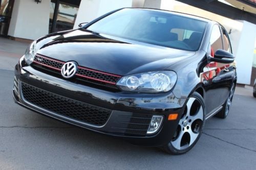 2012 volkwagen gti 4 door. 6 sp manual. blk. very clean in/out.