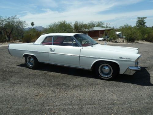 1963 pontiac catalina white 2-door hardtop in az automatic runs great