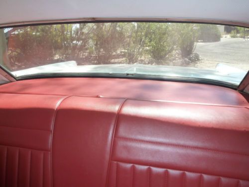 1963 PONTIAC CATALINA WHITE 2-DOOR HARDTOP IN AZ AUTOMATIC RUNS GREAT, image 8