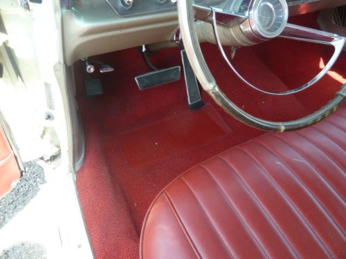 1963 PONTIAC CATALINA WHITE 2-DOOR HARDTOP IN AZ AUTOMATIC RUNS GREAT, image 9
