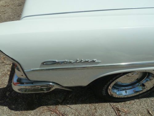 1963 PONTIAC CATALINA WHITE 2-DOOR HARDTOP IN AZ AUTOMATIC RUNS GREAT, image 19