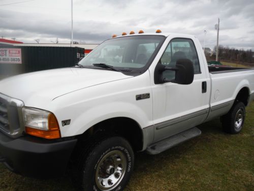 1999 ford f350 reg cab 7.3 diesel  4x4 fixer upper project truck drives