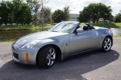 Convertible sports car low miles 1 owner florida car leather seats 18&#034; wheels