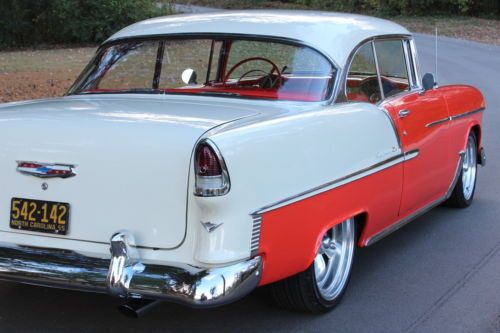 1955 Chevy Bel Air Hard Top AC PDB 350/350 Solid 2 Door Drives A1 MUST SEE, image 16