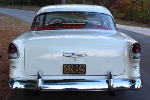 1955 Chevy Bel Air Hard Top AC PDB 350/350 Solid 2 Door Drives A1 MUST SEE, image 20