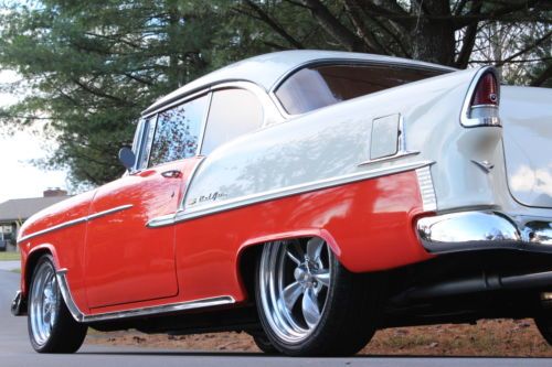 1955 Chevy Bel Air Hard Top AC PDB 350/350 Solid 2 Door Drives A1 MUST SEE, image 26