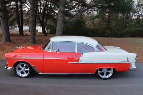1955 Chevy Bel Air Hard Top AC PDB 350/350 Solid 2 Door Drives A1 MUST SEE, image 27