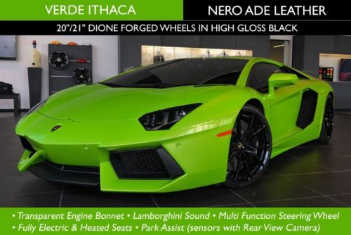 One owner; original msrp $430,905; verde ithaca (green) / nero ade (black)