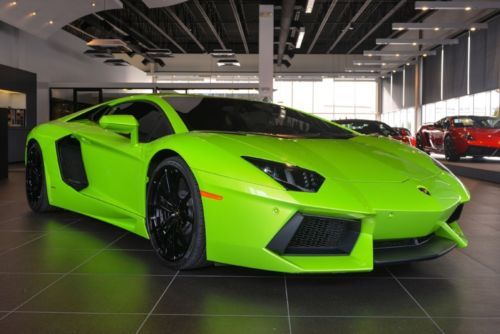 Lamborghini lp700 4 Green