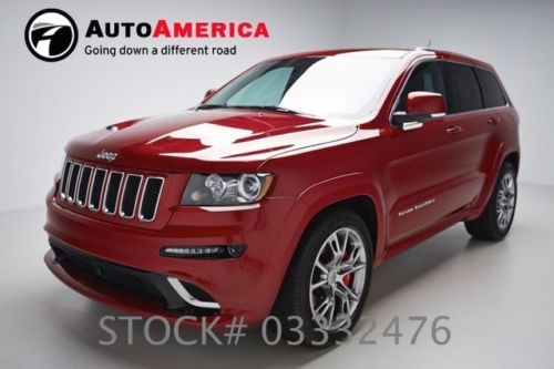 2012 jeep grand cherokee 4wd 4dr srt8 hemi red 1 one owner autoamerica