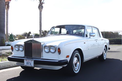 Pristine california roll royce silver shadow show condition british classic