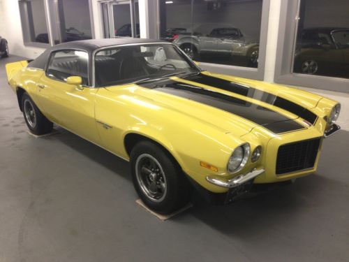 1972 camaro rs split bumper &#034; only 28,000 original miles&#034; numbers matching