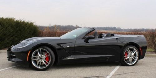 Stingray black no export or dealers black leather 3lt chrome wheels dual exhaust