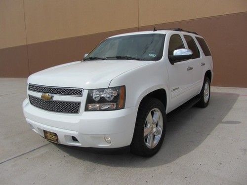 2007 chevrolet tahoe~ltz~4wd~nav~3rd seat~rcam~htd lea~1 owner