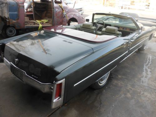 1971 cadillac eldorado convertible,original,rat rod custom low rod,low rider