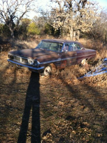 1964 ford galaxie post and 1964 xl 500 body for parts