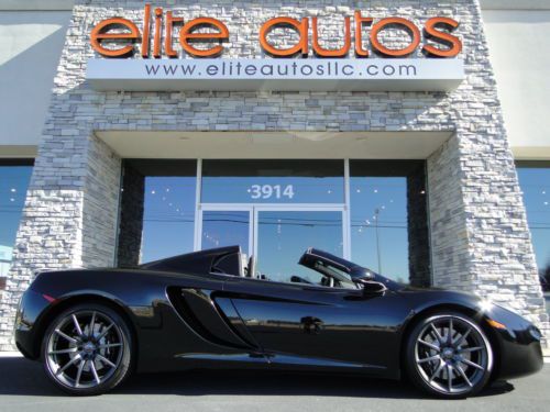 2013 mclaren mp4-12c spider light weight titanium wheels sport exhaust meridian