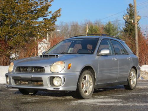 Wrx silver 5 speed manual awd selling at no reserve dealer trade smoke free