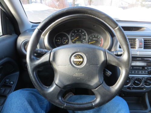WRX SILVER 5 SPEED MANUAL AWD SELLING AT NO RESERVE DEALER TRADE SMOKE FREE, image 13