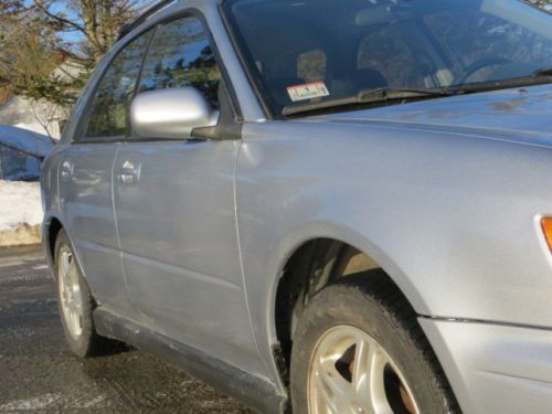 WRX SILVER 5 SPEED MANUAL AWD SELLING AT NO RESERVE DEALER TRADE SMOKE FREE, image 59