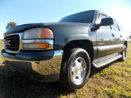 Gmc yukon xl slt suv suburban sport utility 4x4 leather third row off road 2004