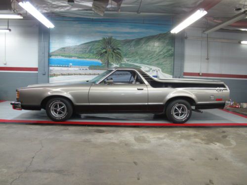 1979 ford ranchero gt..351cu. original southern california blue plate car !!