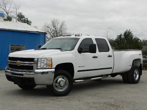 2010 chevrolet silverado 3500 4x4 duramax diesel allison trans crew cab dually