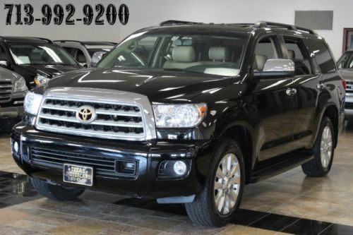 2010 toyota sequoia platinum~nav~dvd~heated/ac seats~power 3rd row~loaded~lqqk