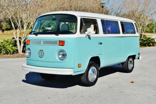Simply beautiful just 55ks on this amazing 1976 volkswagen microbus restored wow