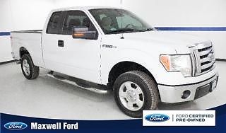 11 ford f150 extended cab xlt, cloth seats, 1 owner, certified preowned!