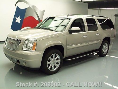 2008 gmc yukon xl denali awd sunroof nav dvd 20&#039;s 72k texas direct auto