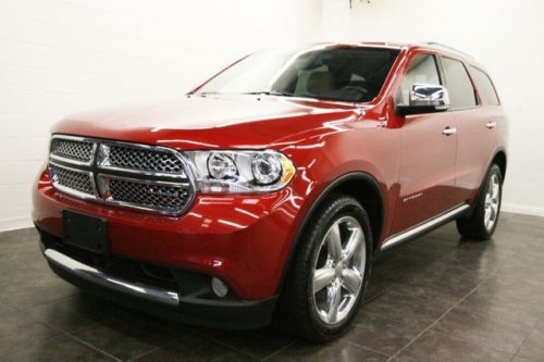 Durango citadel hemi navigation roof rcam heated cooled warranty