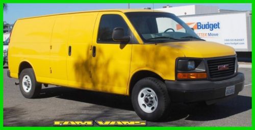 2010 gmc savana 3500 extended cargo van work