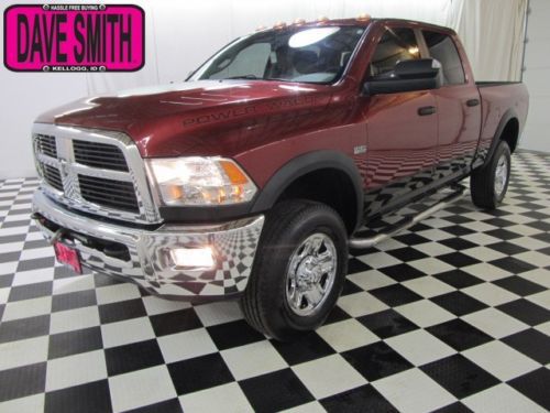 12 ram 2500 power wagon crew 4x4 short box cloth seats remote start bed liner