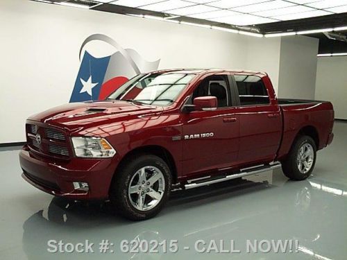 2011 dodge ram sport crew hemi 4x4 sunroof nav 20&#039;s 45k texas direct auto