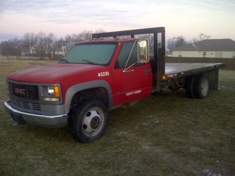 2002 c3500 flat bed