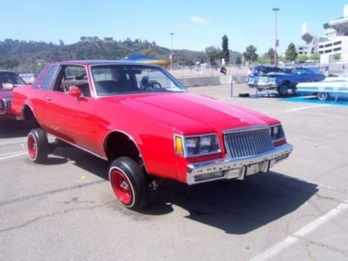 1986 Buick Regal lowrider hydraulic low low donk black magic, image 2