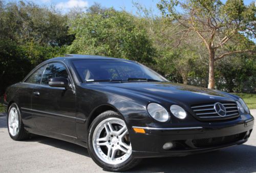 2001 mercedes cl500 black, 5.0l v8, aut trans, 2 doors coupe, noreserve.