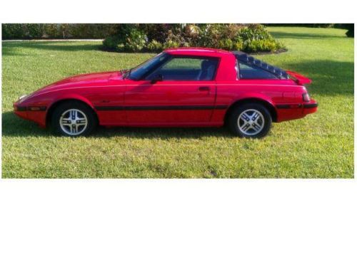 1985 mazda rx-7 gsl red 12a first gen