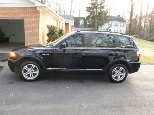 2006 bmw x3 (with baseball glove interior)