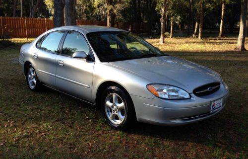 02 ford taurus ses absolutely loaded w every option cold a/c fresh tune-up nice