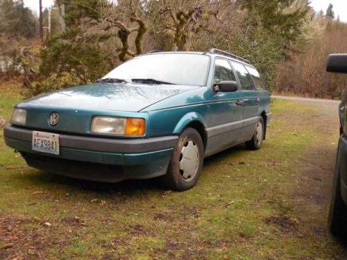 1992 volkswagen passat gl wagon 4-door 2.0l   for parts or rebuild