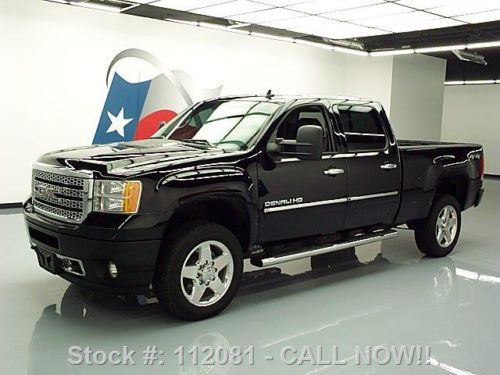 2013 gmc sierra 2500hd denali crew 4x4 rear cam 36k mi texas direct auto