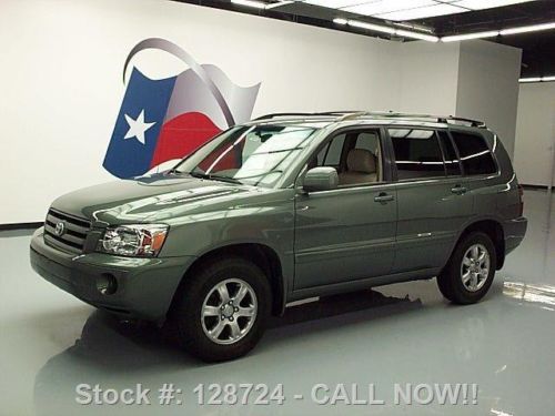 2007 toyota highlander 3.3l v6 3rd row 7-passenger 105k texas direct auto