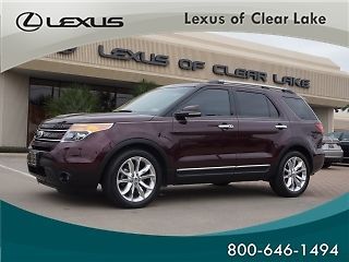 2011 ford explorer fwd limited navigation one owner