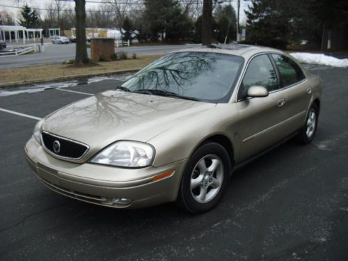 2001 mercury sable premium ls,leather,roof,loaded,no reserve!!!