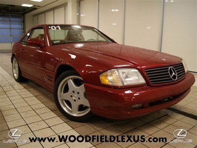 2001 mercedes sl500; mint condition; low miles!