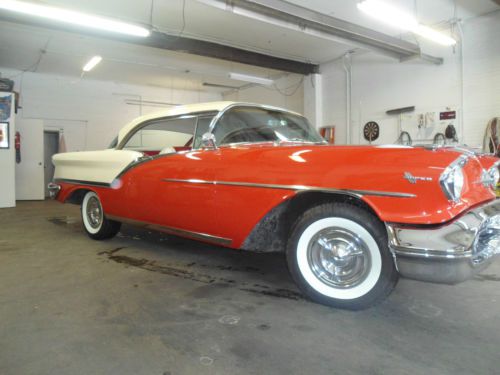 1957 odsmobile super 88 rocket 2 door hardtop