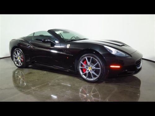 2010 ferrari california 20&#034; wheels shields red stitch