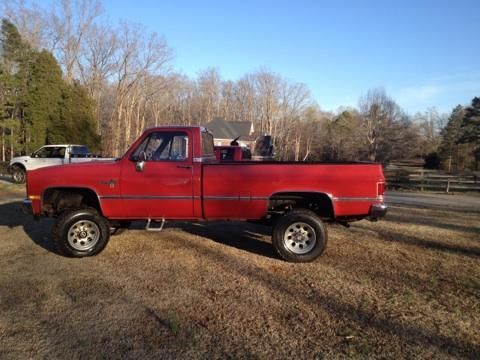 1984 chevrolet k20 regular cab long bed 4x4